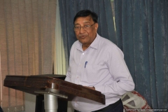 Secretary  NPL-FSF, Mr R B Saxena  addressing the audience