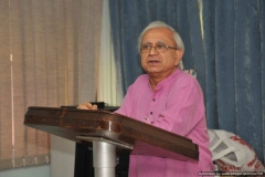 Dr A Basu sharing his Post retirement  life with the audience