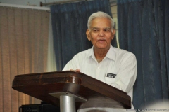 Dr. P N Dixit sharing his Life after retirement   with the audience